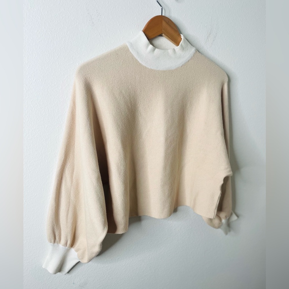 YLLW the Label cropped mock neck sweater - Picture 7 of 7